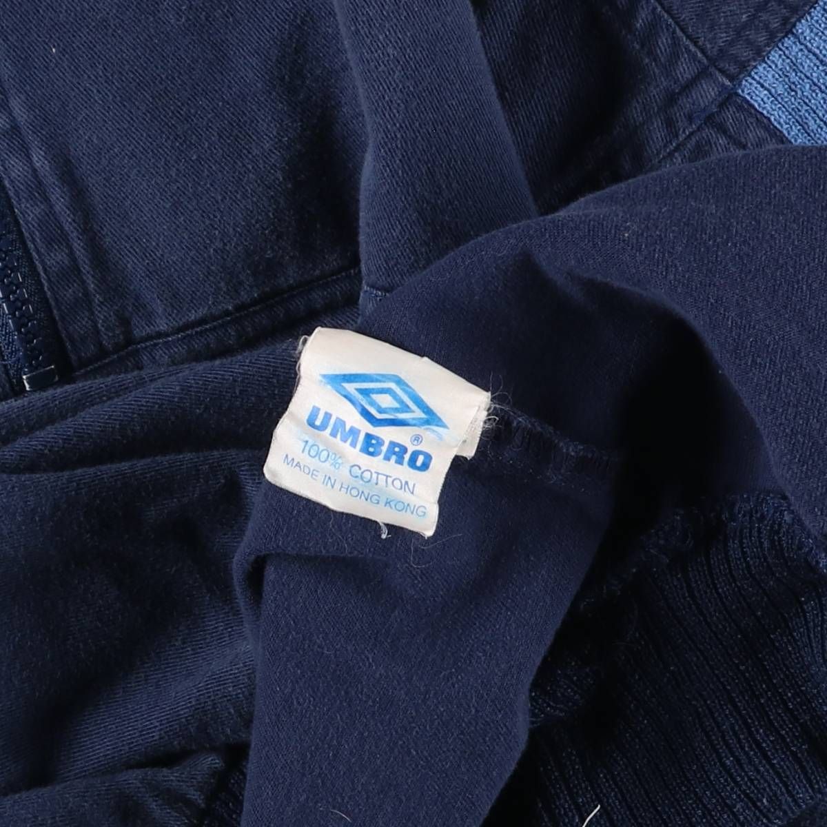 UMBRO ハーフジップ　ドリルトップ　90s　ジャケット　デニム UMBRO ハーフジップ ドリルトップ 90s ジャケット デニム - メルカリ