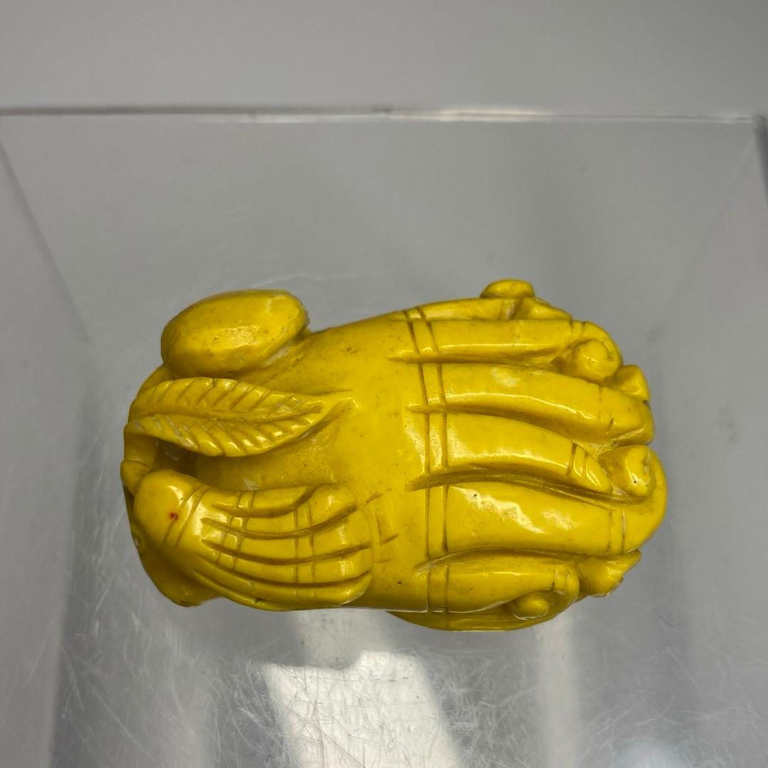 中国古玩　砡製　コウモリにブッシュカン　筆置　東さ6-0630☆2F 中国古玩 砡製 コウモリにブッシュカン 筆置 東さ6-0630☆2F