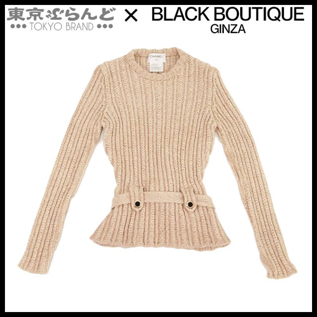 CHANEL シャネル 半袖ニット P27635V20067 レディース38