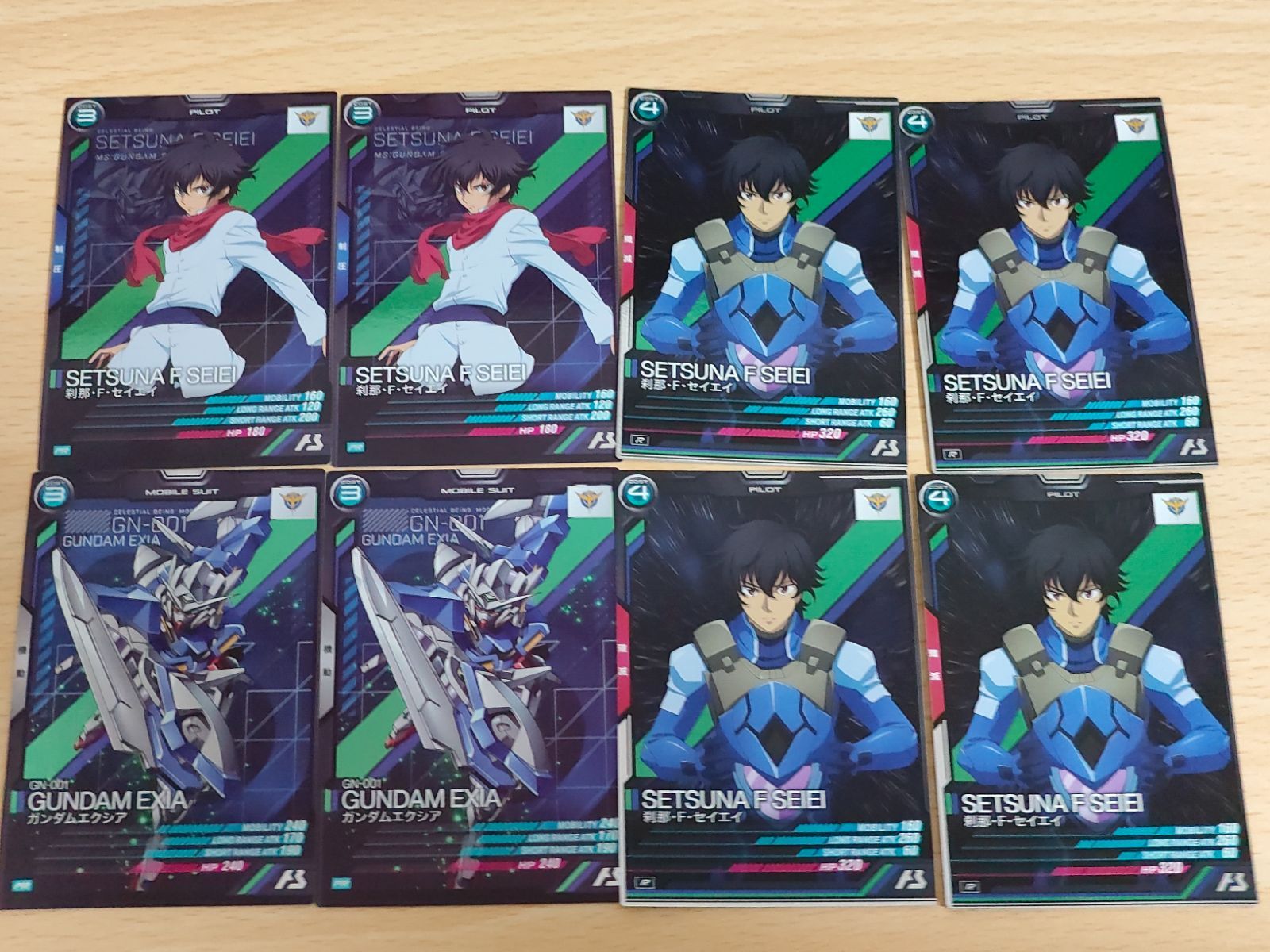 aca133 アーセナルベース カード PR-011 刹那Fセイエイ PR-010 aca133 アーセナルベース カード PR-011 刹那Fセイエイ PR-010