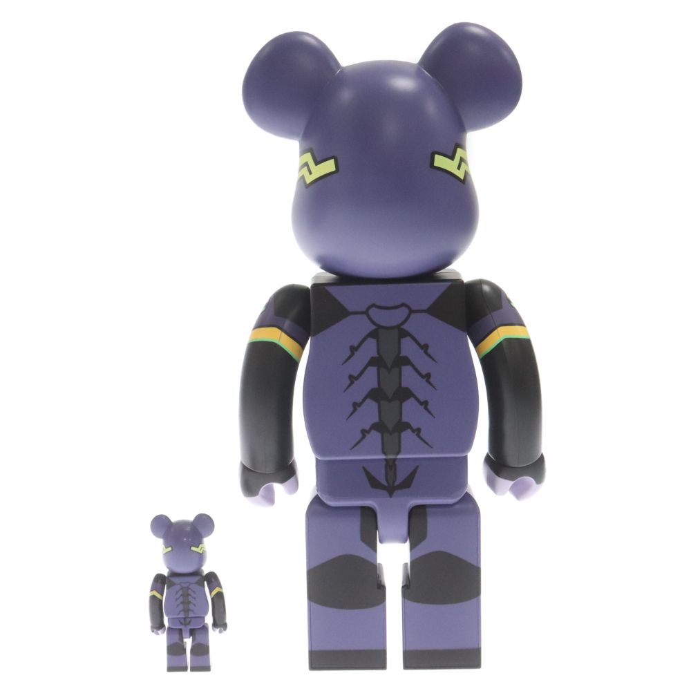 MEDICOM TOY - MEDICOM TOY メディコムトイ BE@RBRICK シンエヴァンゲリオン劇場版I 第13号機 新塗装版 NEW PAINTED 100% &amp;400% EVANGELION:3.0 +1.0 ベアブリック フィギュア パープル MEDICOM TOY (メディコムトイ) BE@RBRICK シンエヴァンゲリオン