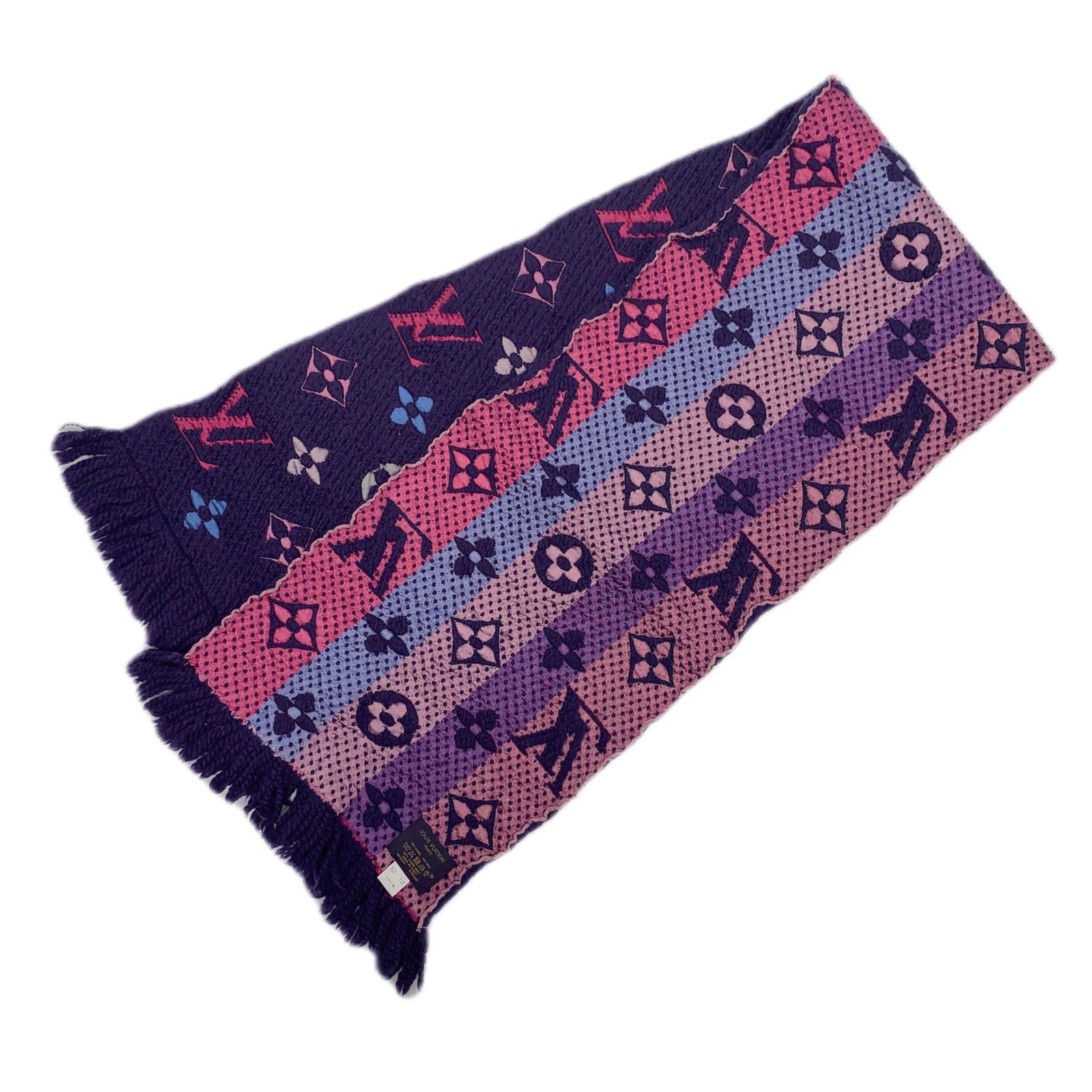 美品 LOUIS VUITTON ルイヴィトン エシャルプヘルシンキ レザーパッチ