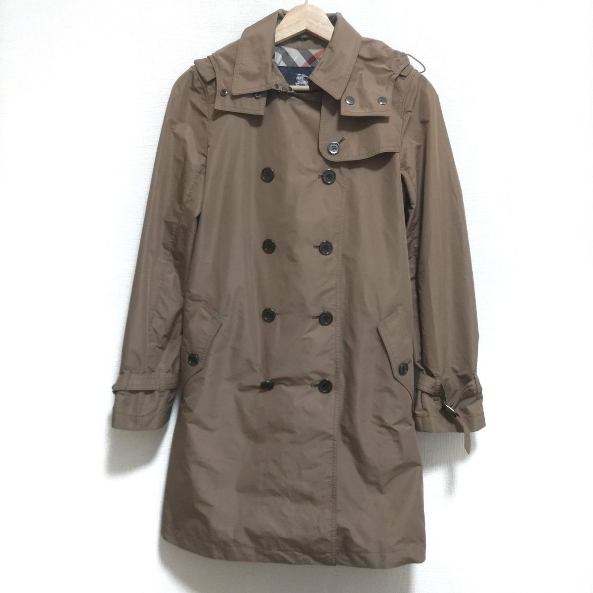 バーバリーロンドン　38    レディースコート　ブラウン Burberry LONDON(バーバリーロンドン) コート サイズ38 L