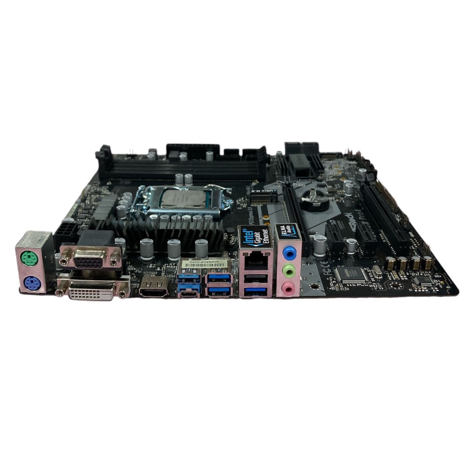 【送料無料】 ★（ジャンク品）マザーボード ASRock  Z370M Pro4★Intel Corei7-8700★CPU付き★