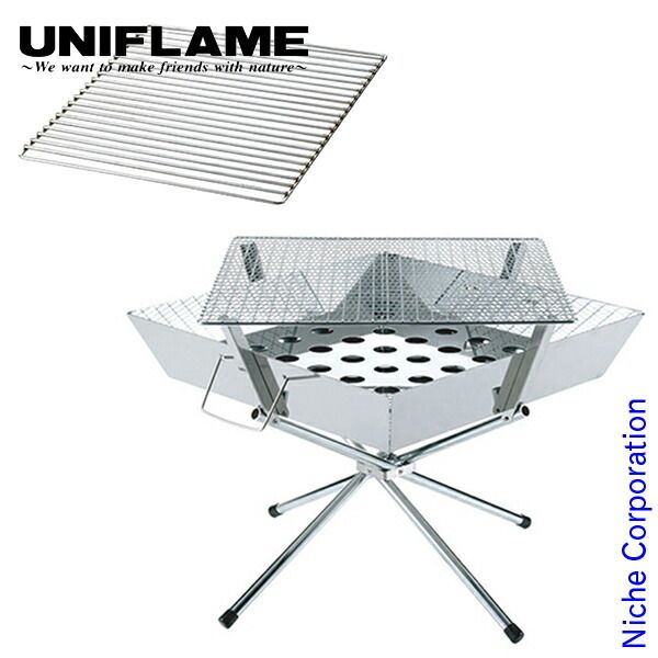 [Brand New] Uniflame Fire Grill & Fire Grill Heavy Rostle (683040 & 683118) Camping Gear Tsubamesanjo