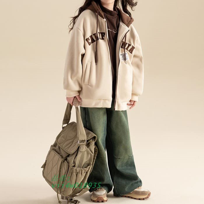 フード付き 厚手