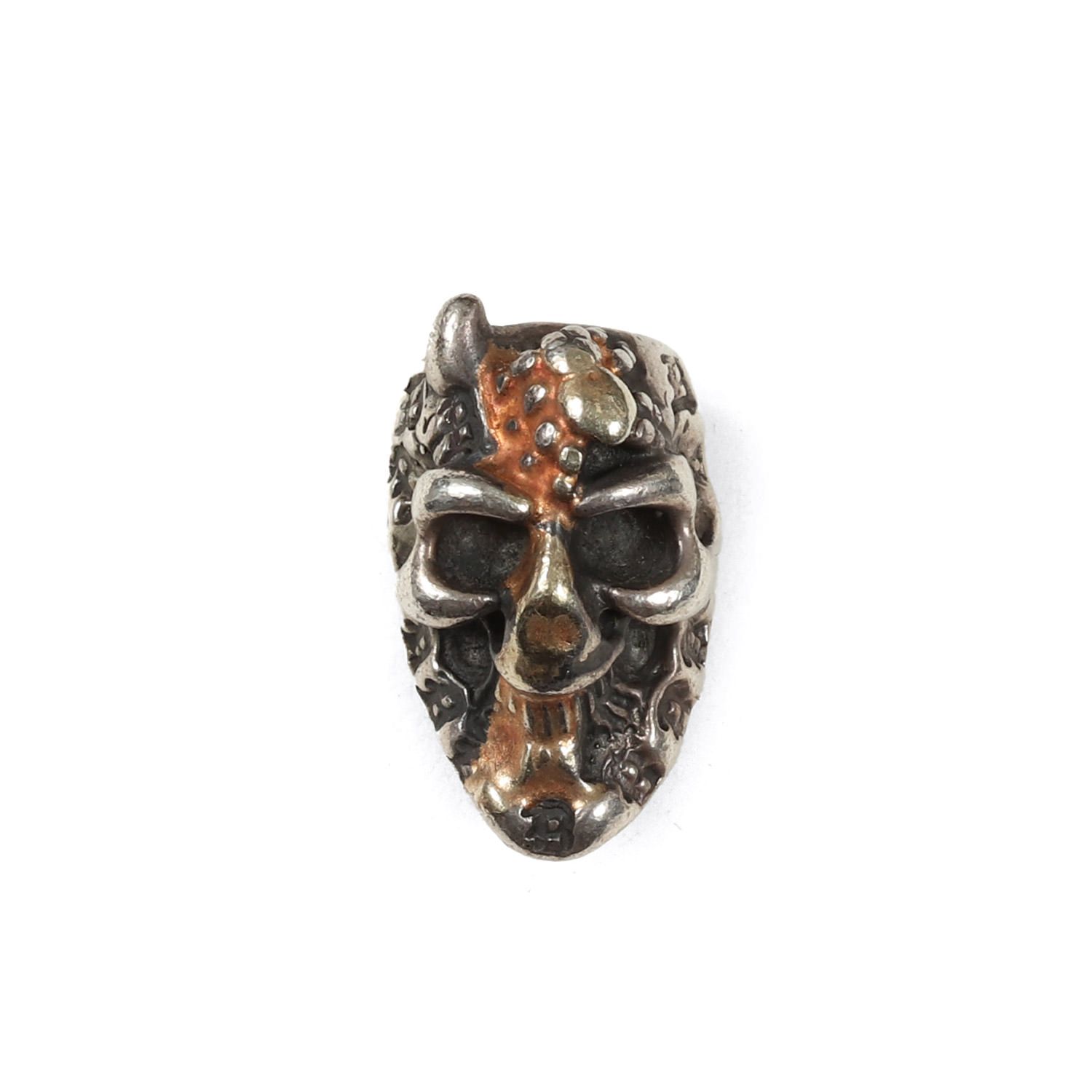 Bill Wall Leather ビルウォールレザー グラフィティ スカル ビーズ | シルバー | アクセサリー ジュエリー メンズ