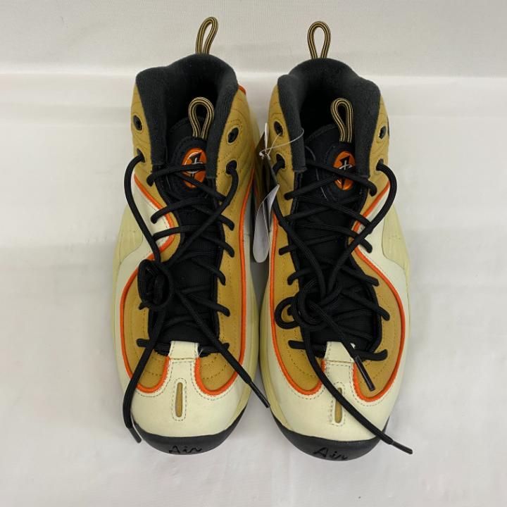 【未使用品】 NIKE エアペニー2 ウィートゴールドアンドセーフティオレンジ 4/5発売｜Nike Air Penny 2 