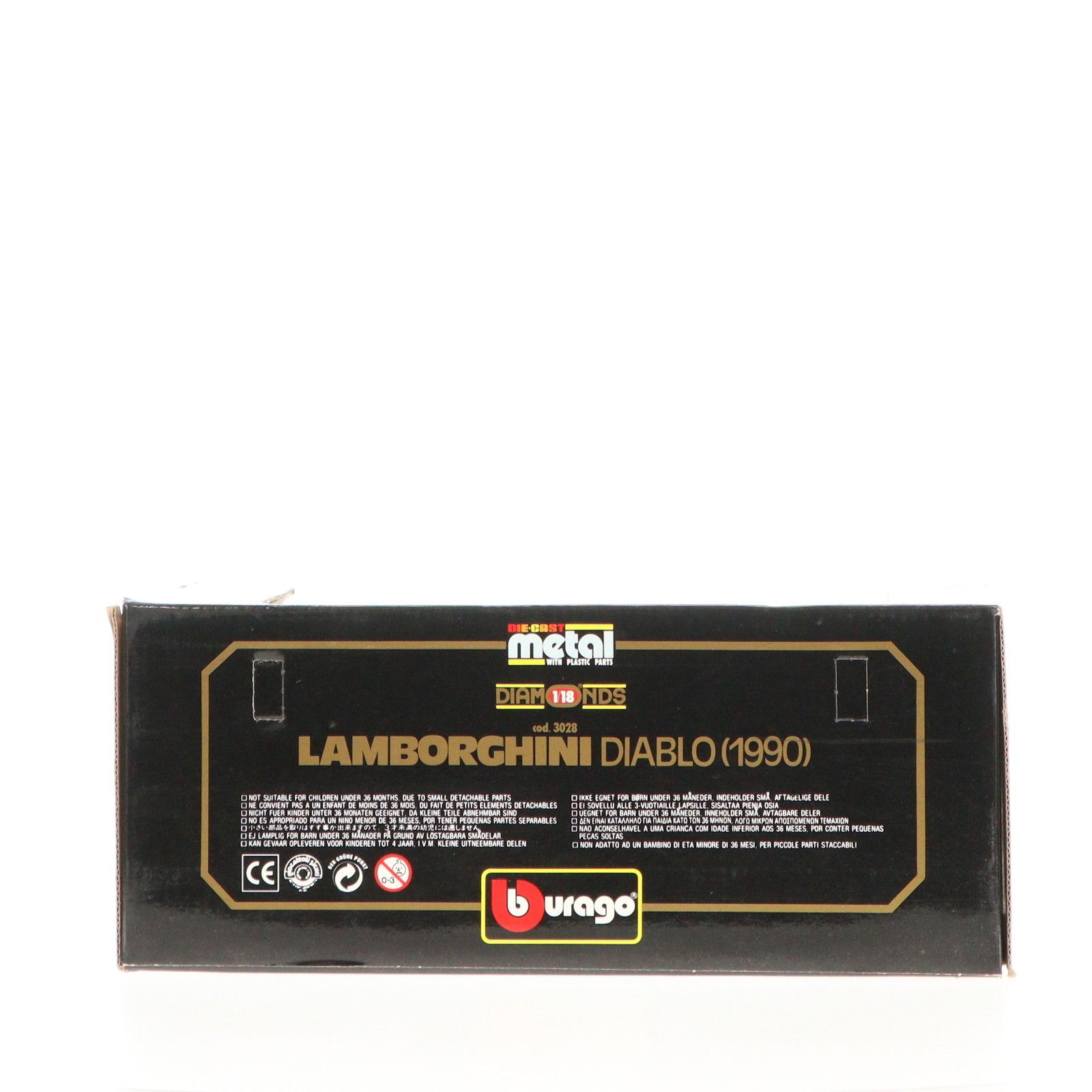 1/18 Lamborghini DIABLO(ランボルギーニ ディアブロ)(1990) 完成品