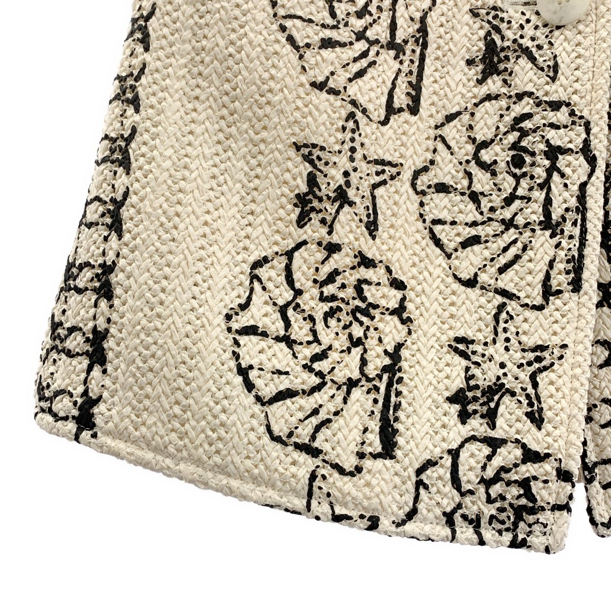 クルーネック ジレ