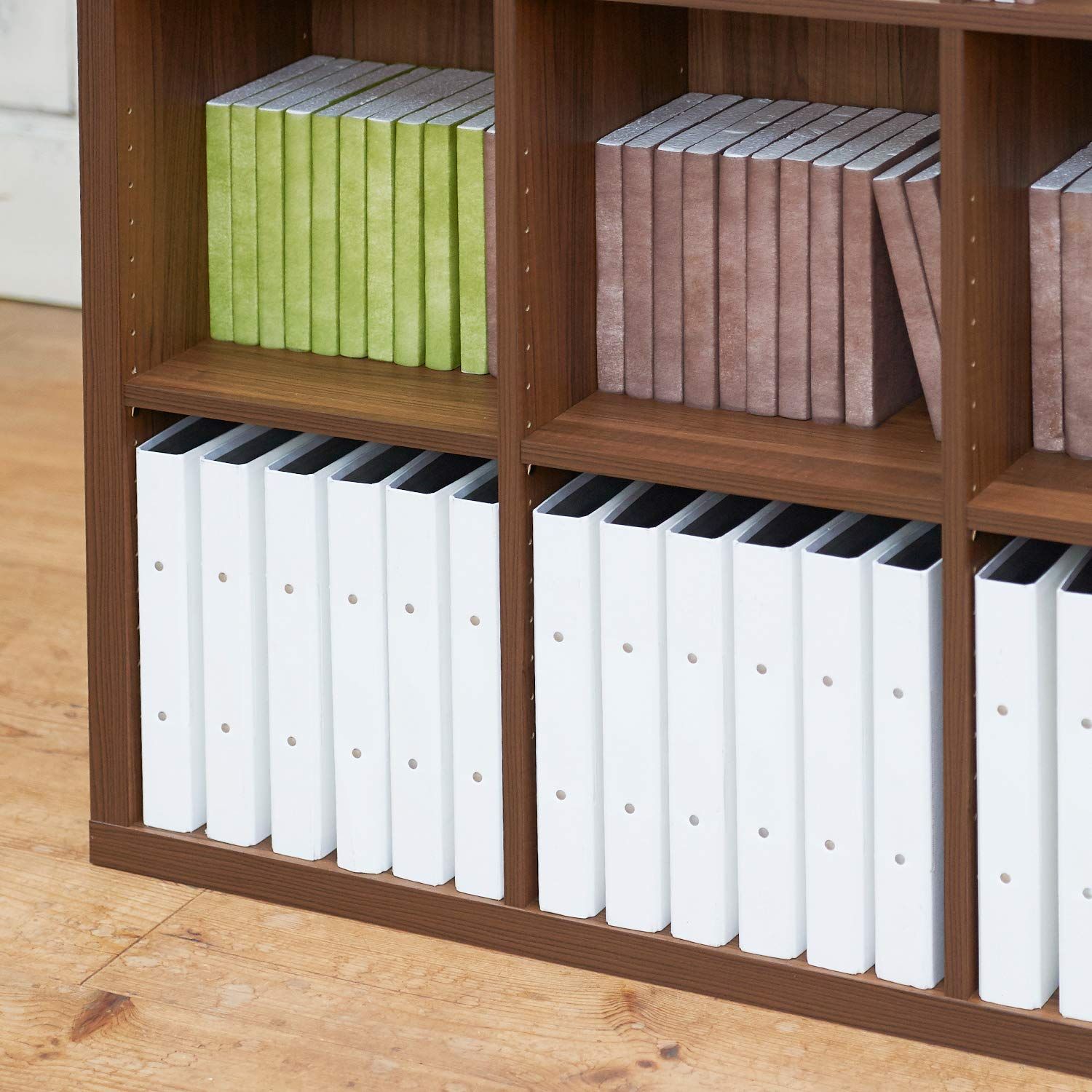 本棚 ダークブラウン