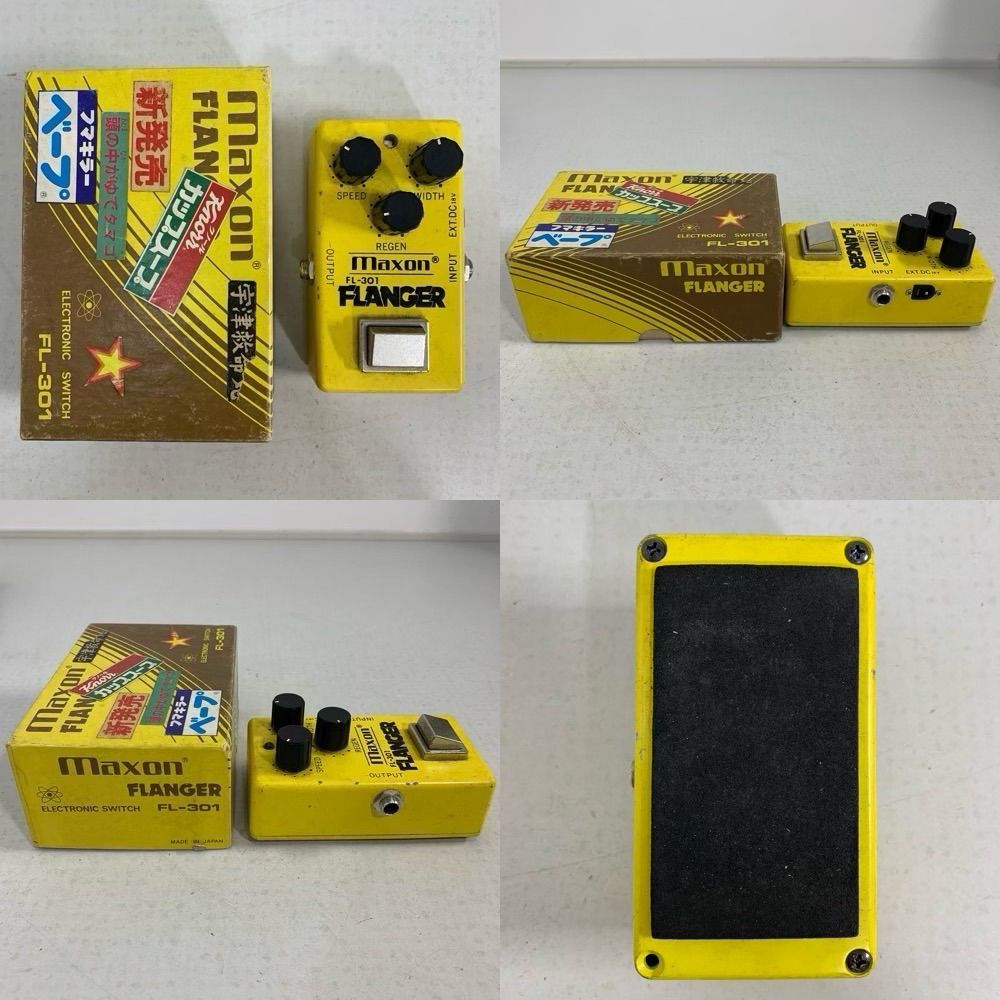 MAXONフランジャー PT-909 ZOOM PRE AMP GE-6 YAMAHA Distortion DI-01