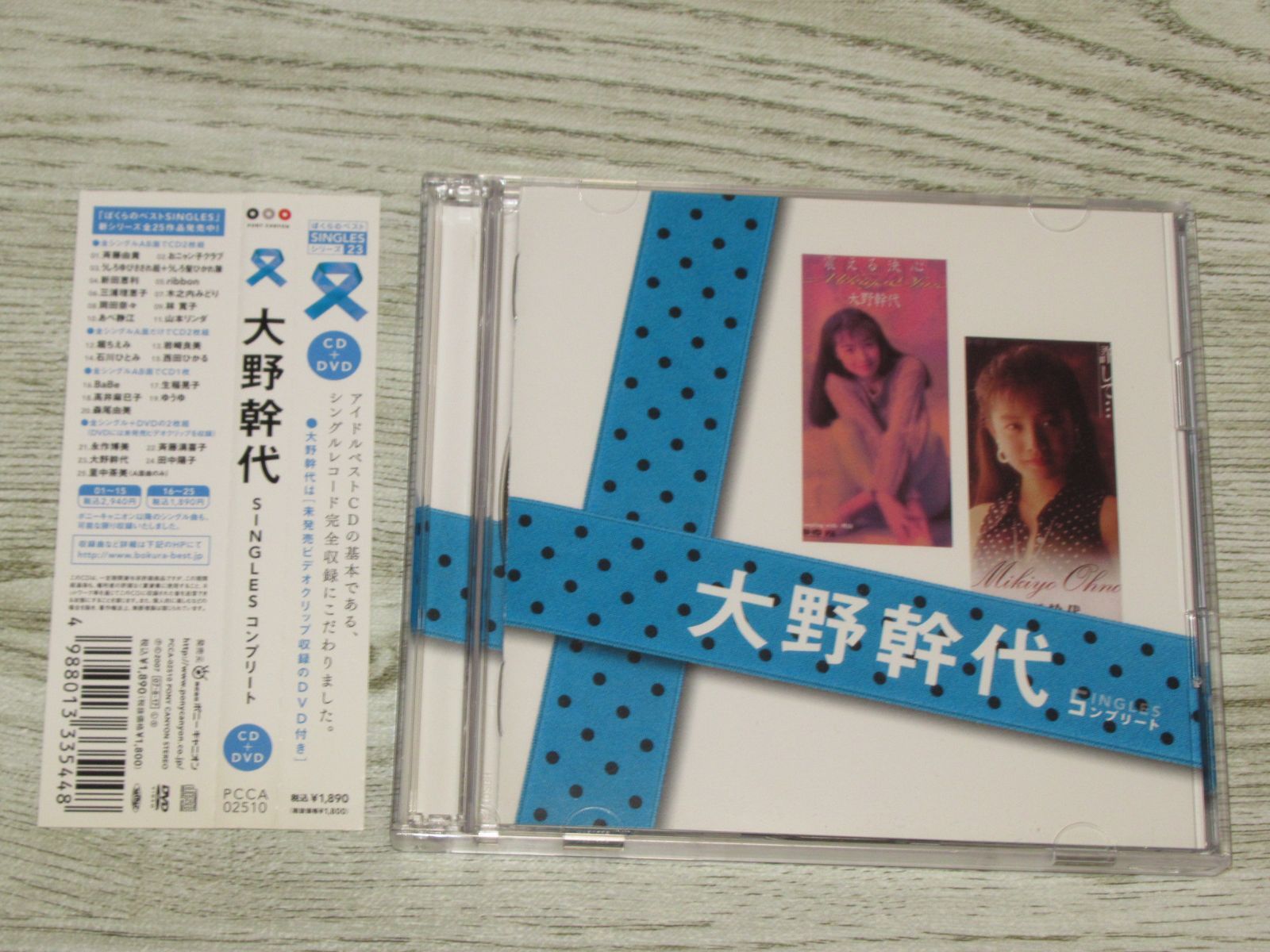 大野幹代 SINGLES コンプリート CD+DVD 未開封