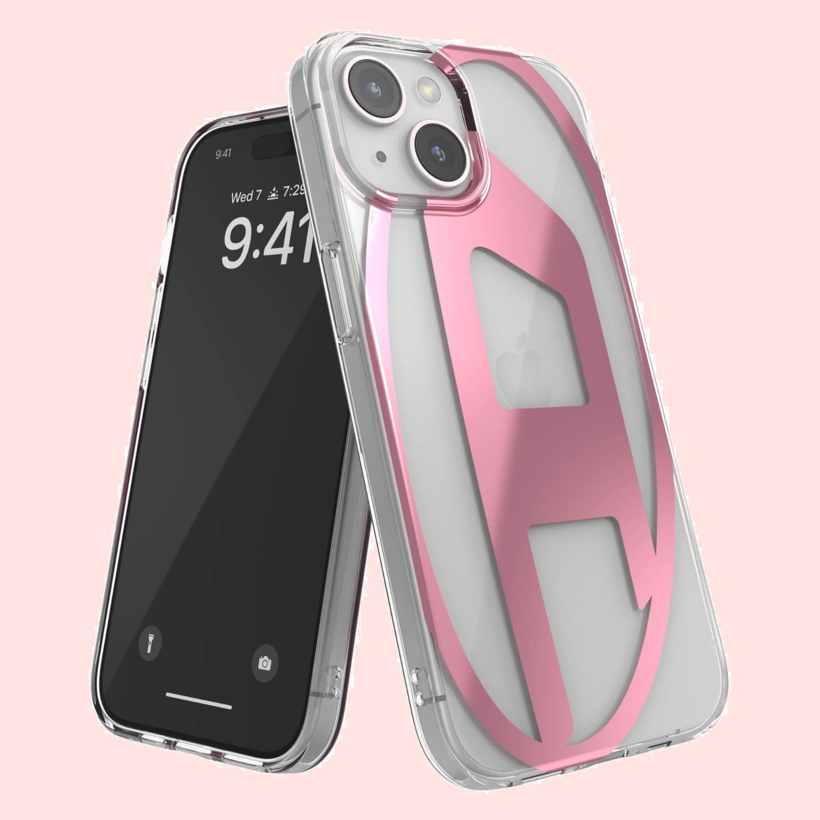 新着商品 ブランド ケース 13 | クリア | 14 iPhone x クリアケース ディーゼル Dロゴ iPhone13ケース メタリックピンクロゴ iPhone14ケース DIESEL