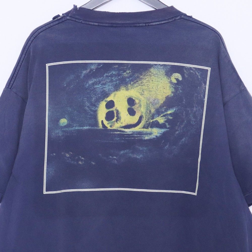 未使用 SAINT MICHAEL CP_SS TEE STAR NAVY XLサイズ ネイビー