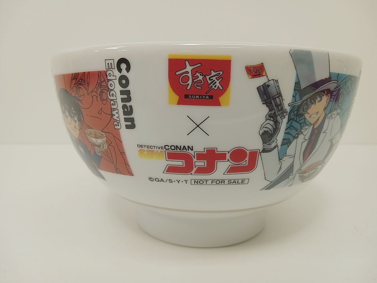 限定品❗️すき家✖️名探偵コナン　オリジナルどんぶり すき家】名探偵コナンのオリジナルグッズがもらえるコラボ