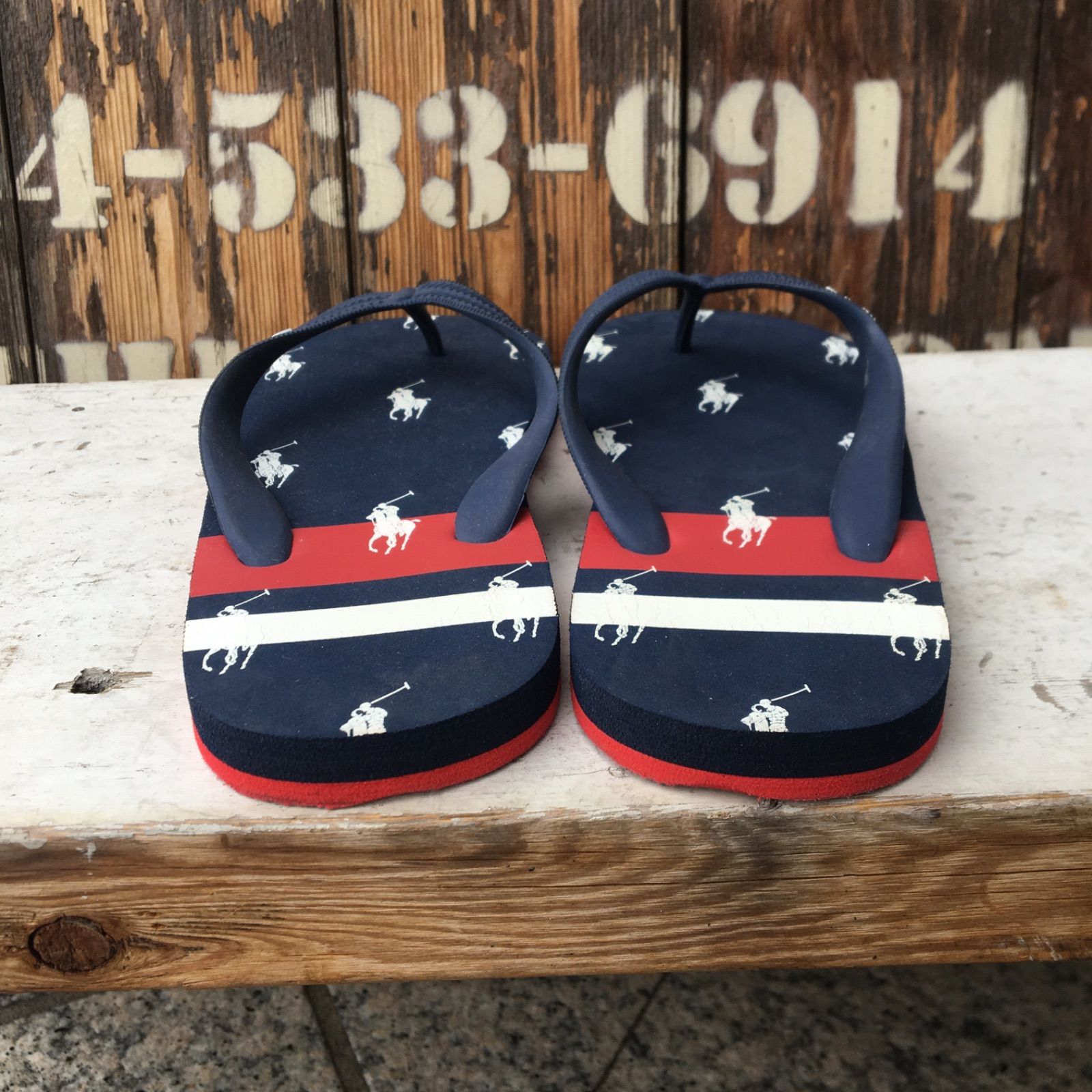 Polo Ralph Lauren ‎ポロ ラルフローレン ビーチサンダル ポニー