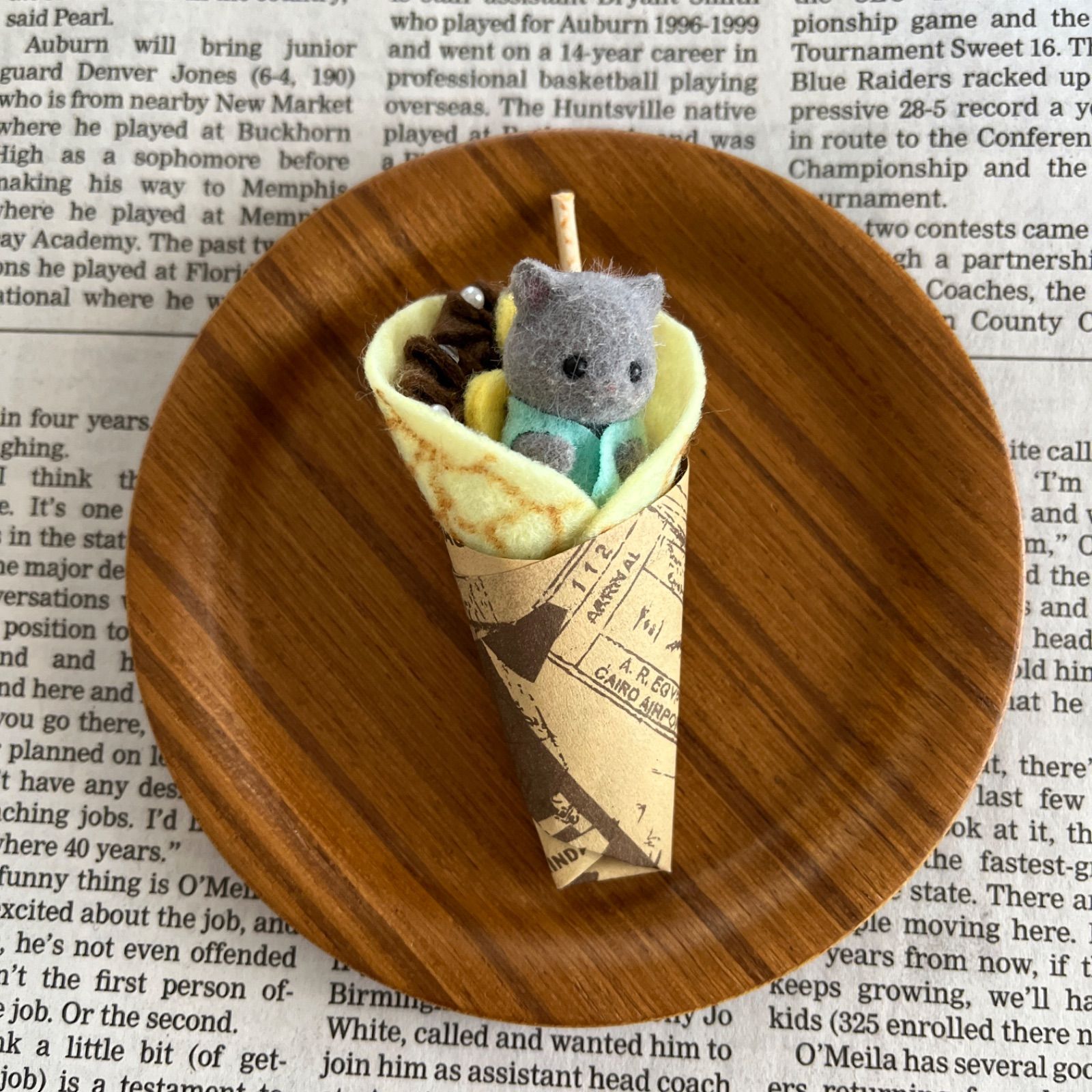 シルバニアファミリー三つ子の赤ちゃんサイズ【ゆめかわクレープおくるみ】