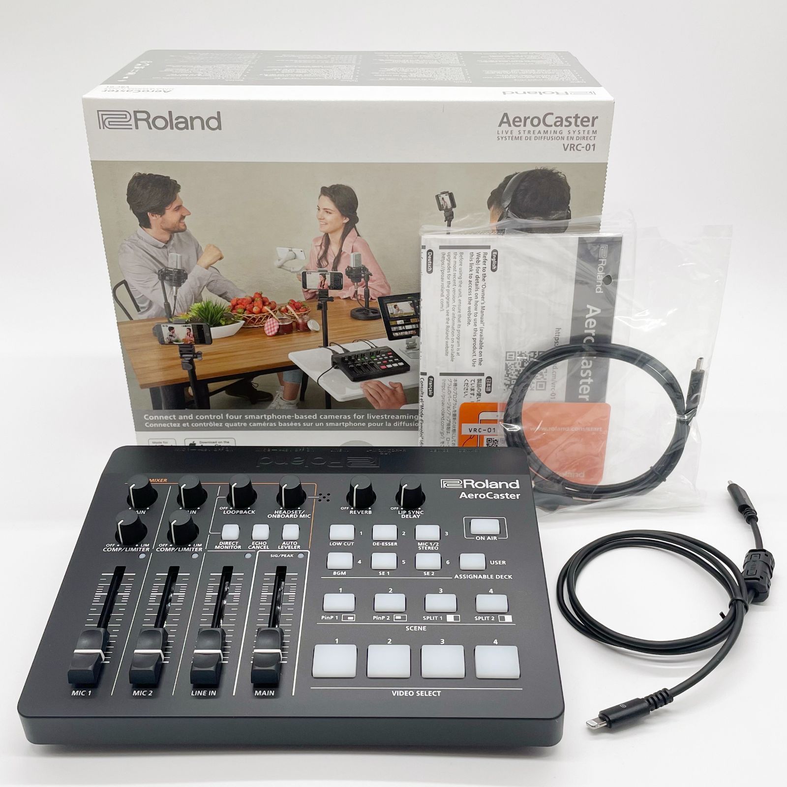 Roland AeroCaster VRC-01 新品未開封 Roland VRC-01 AeroCaster iPad Livestreaming System | Sweetwater