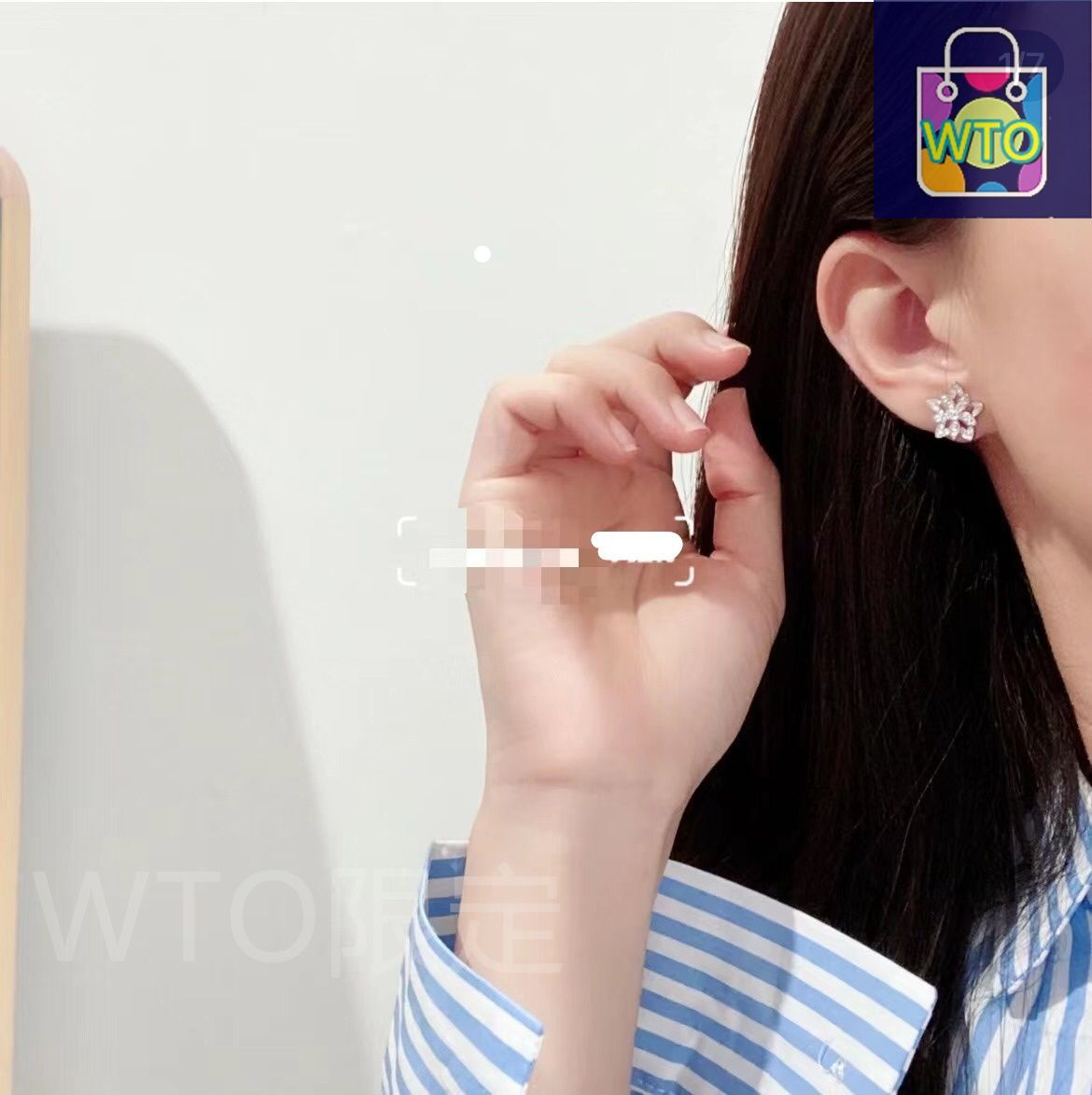 ロータス中空イヤリング