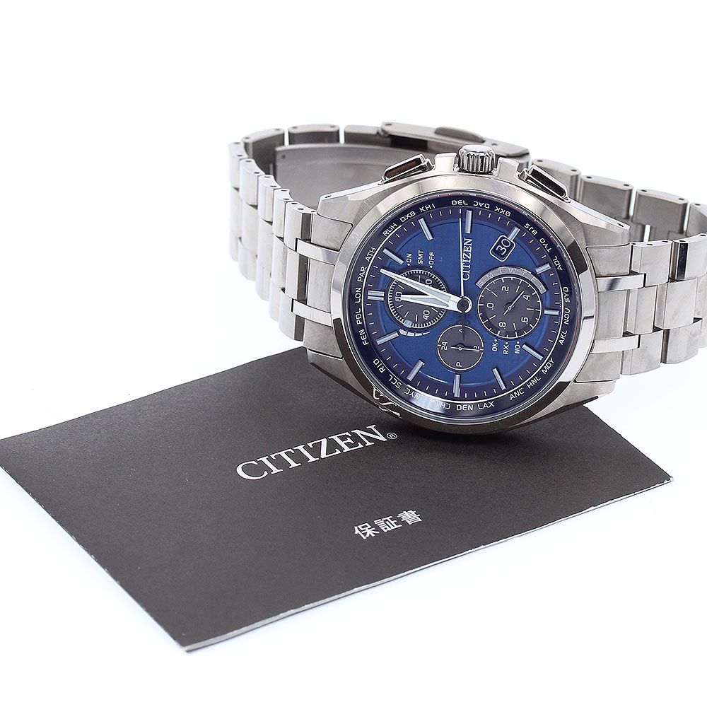 ☆【CITIZEN】シチズン アテッサ H804-T018696 エコドライブ 電波時計