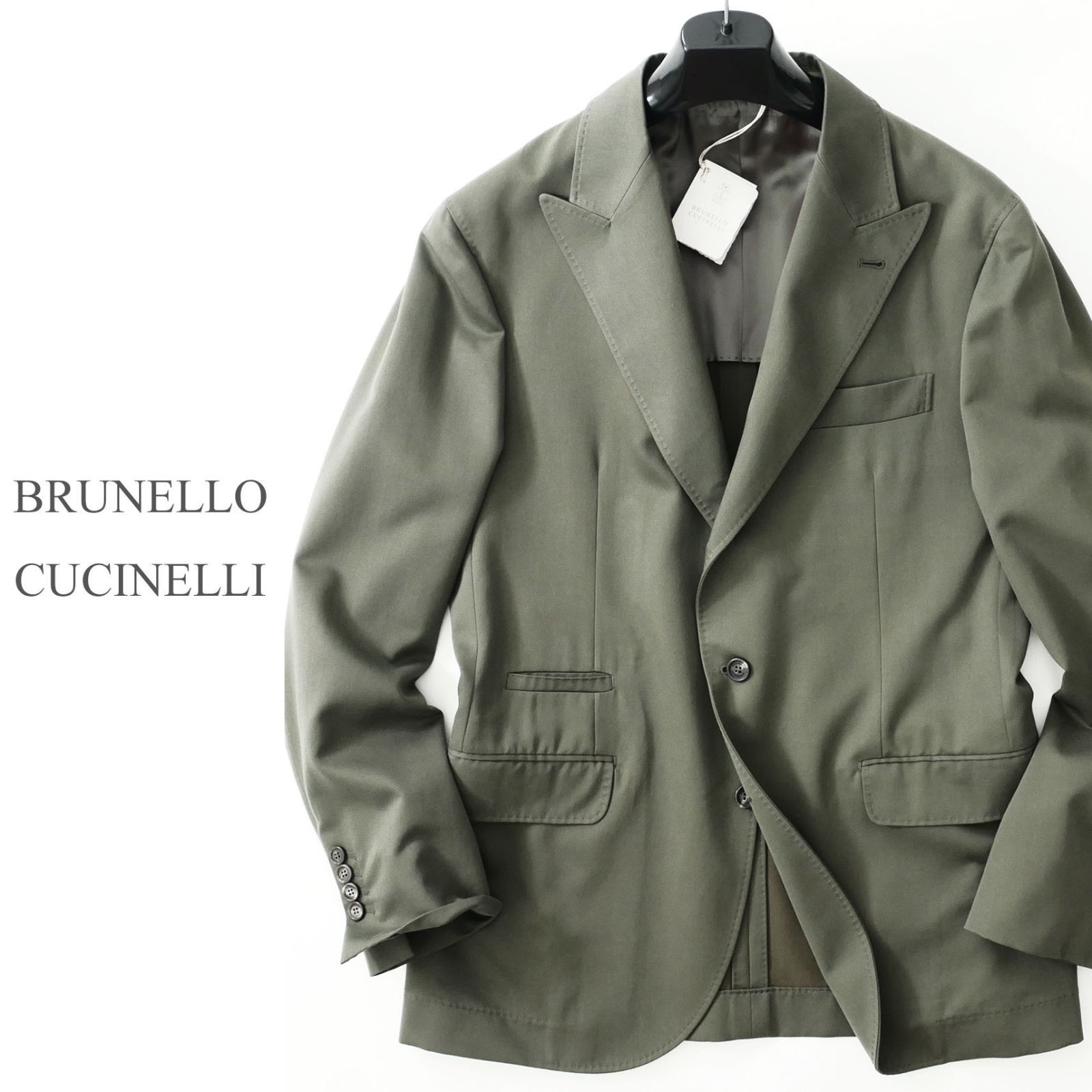 dp644○BRUNELLO CUCINELLI○ブルネロクチネリ○ウールコットン混