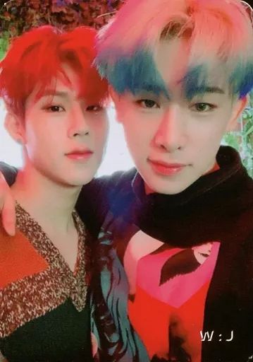 中古】コレクションカード(男性) MONSTA X/ウォノ(WONHO)・ジュホン