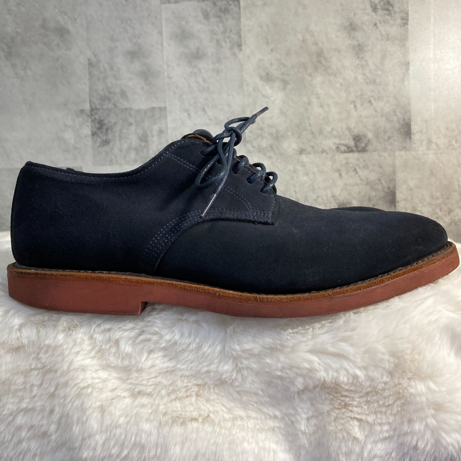 USA製 WALK OVER スエードシューズ DERBY ネイビー 26.0 - メルカリ