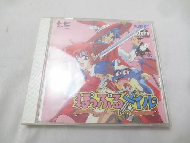 ゲーム NEC PCエンジン ソフト ぽっぷるメイル 取扱説明書付き