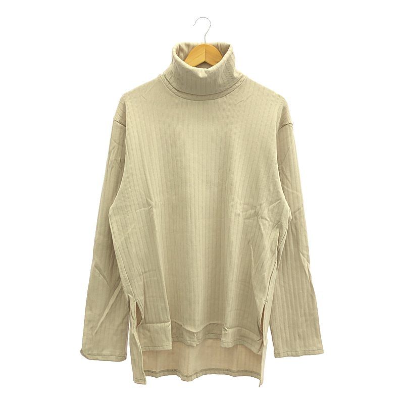 【新品】  prasthana / プラスターナ | base layer turtle neck ニット | M | ベージュ | メンズ