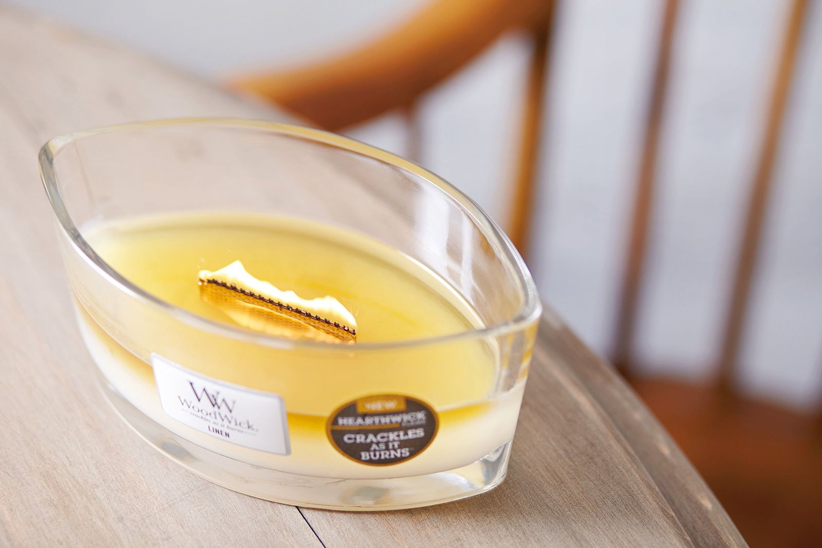 カメヤマ Wood Wick ハースウィックL 「 ラベンダースパ 」 キャンドル