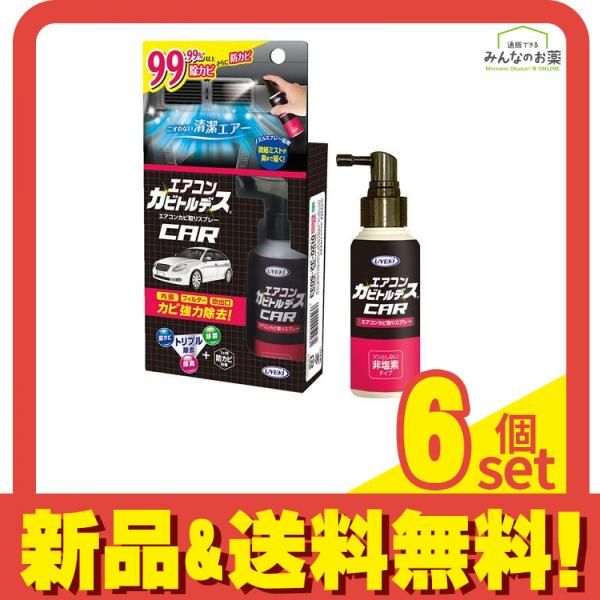エアコンカビトルデス 車用 80mL 6個セット まとめ売り - メルカリ