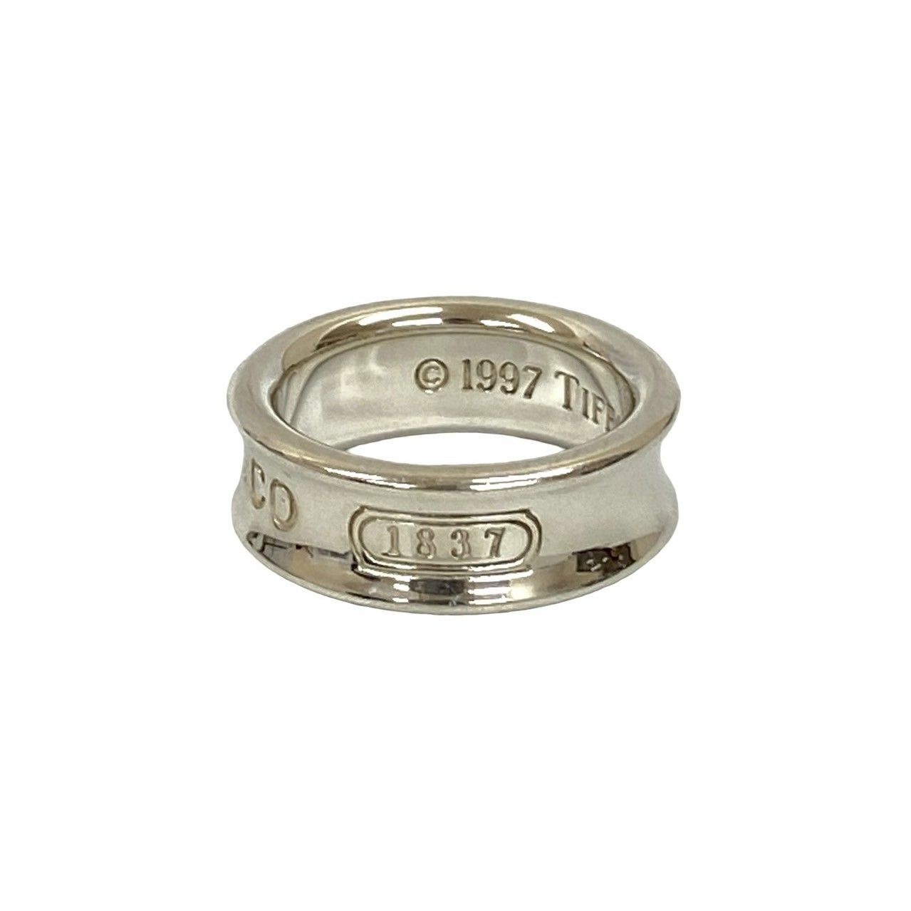 極美品 ティファニー Tiffany ナローリング 9号 1997 銀 925 極 美品 TIFFANY&Co. ティファニー ナローリング シルバー925