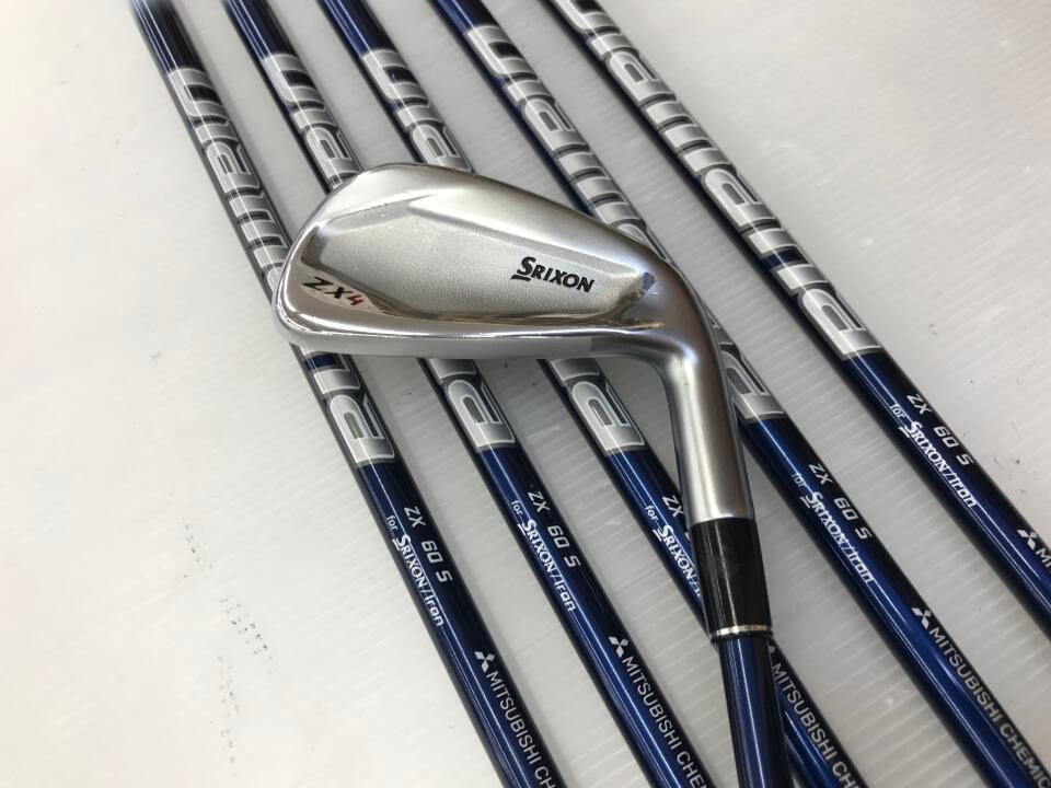 【最短翌日発送】SRIXON ZX4 | S | Diamana ZX for IRON | 中古 | アイアンセット | ダンロップ