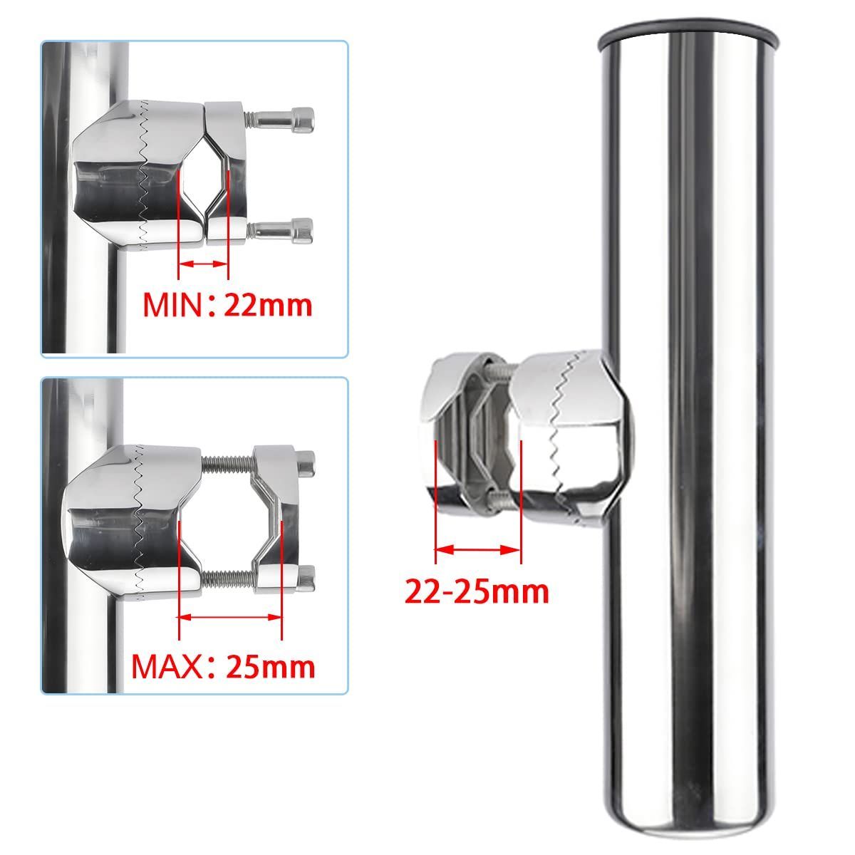 クランプオンロッドホルダー