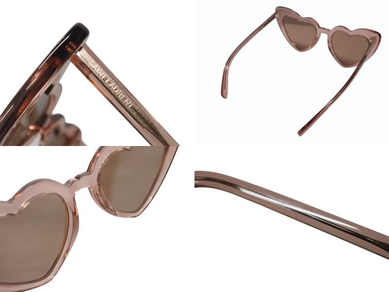 【美品】SAINT LAURENT クリアフレーム サングラス ケース付き ジェンテディマーレ オンラインストア / SAINT LAURENT〈サン