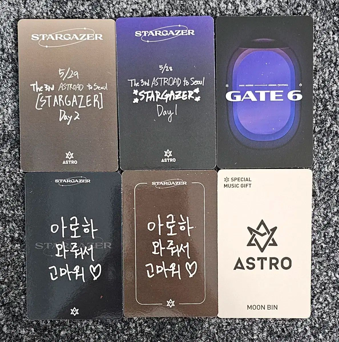 ASTRO GATE 6 ムンビン トレカ ASTRO GATE6 AAF ムンビン ウェルカム