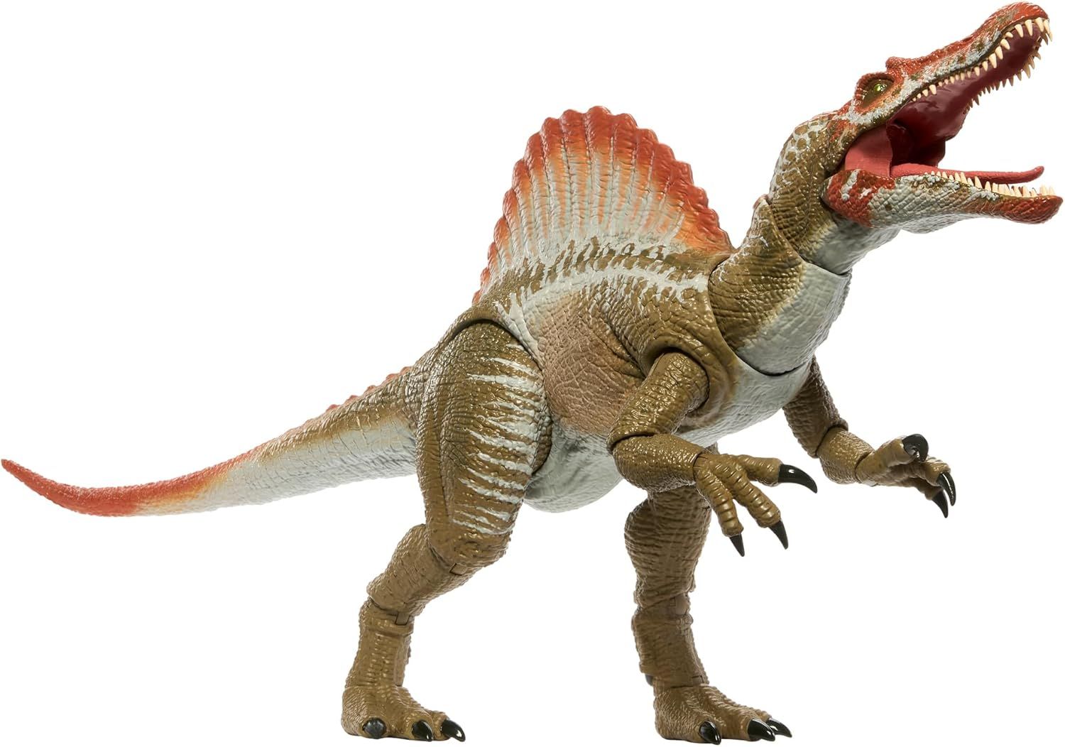 マテル ジュラシックワールド JURASSIC WORLD ハモンドコレクション スピノサウルス 全長 約64.5cm 8歳から グレー JCH09