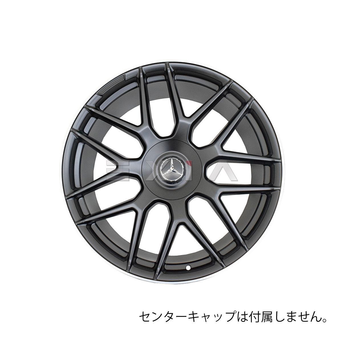 ベンツ専用 Gクラス ゲレンデ アルミホイール 1本 22インチ W463 W464 G63 AMG G11M MercedesBenz ホイール  メルセデスベンツ マットブラック - メルカリ