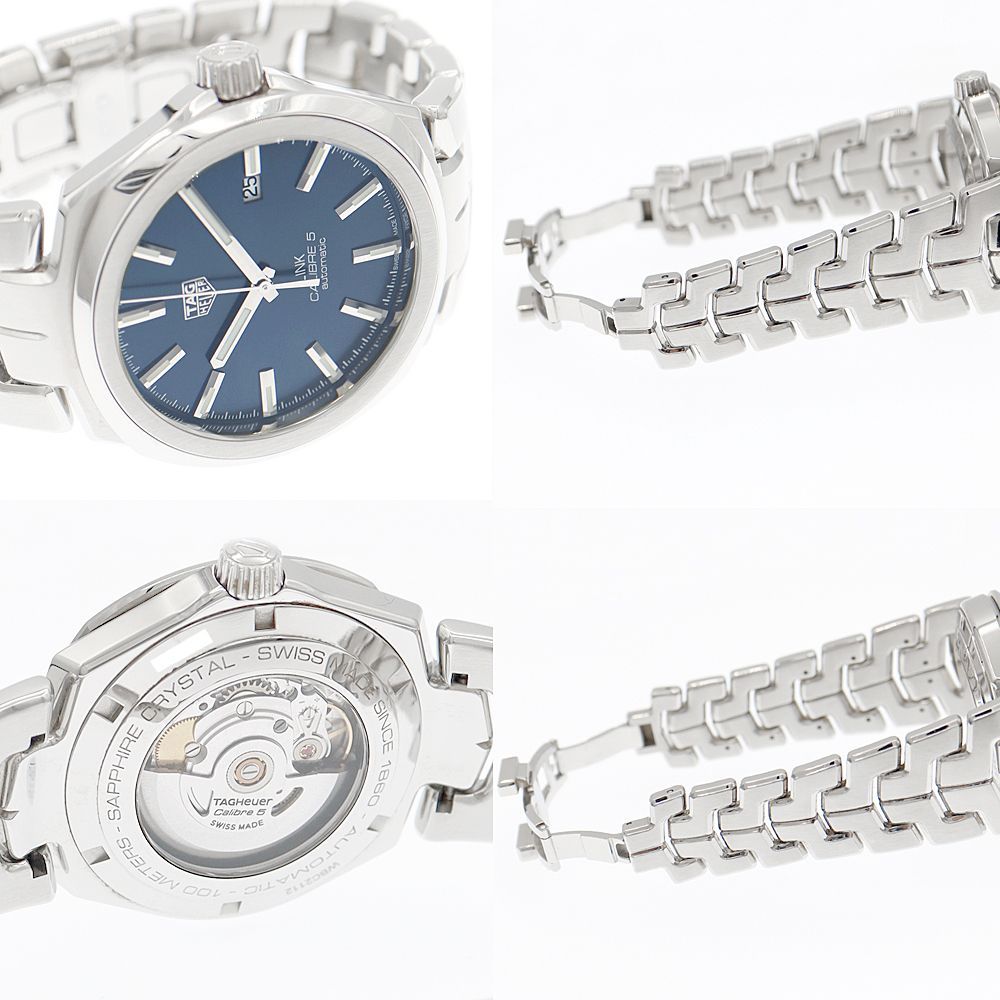 内部点検済 TAG Heuer タグホイヤー LINK リンク キャリバー5 WBC2112