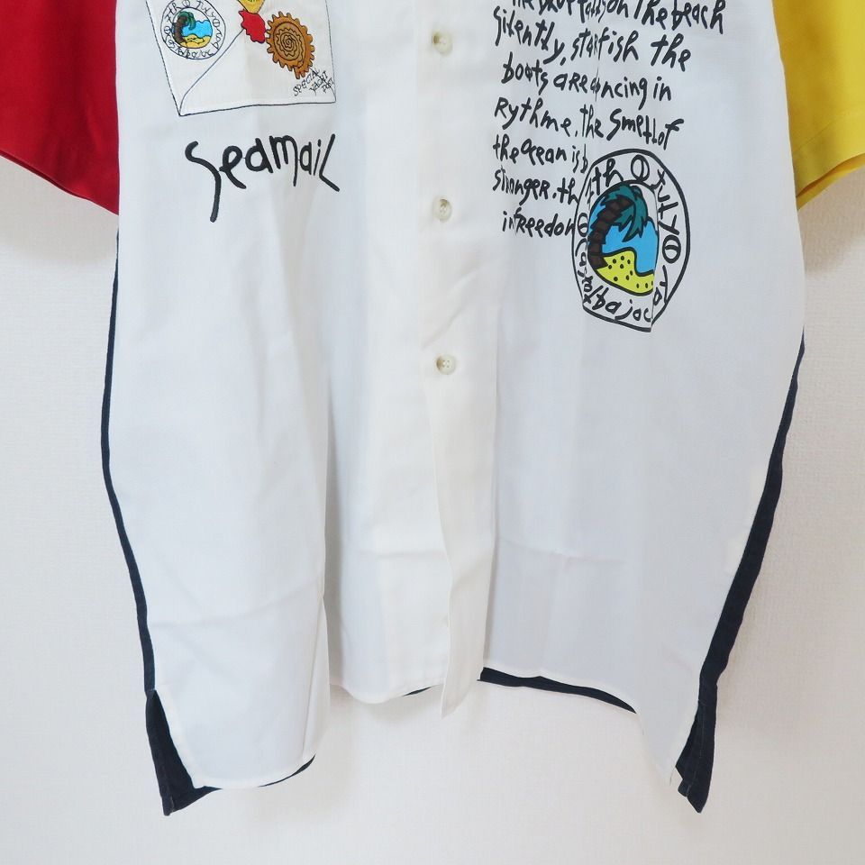 CASTELBAJAC - カステルバジャック　シャツ　90s  ビンテージ カステルバジャック ビンテージ 90s 総柄 Tシャツ 日本製 - メルカリ