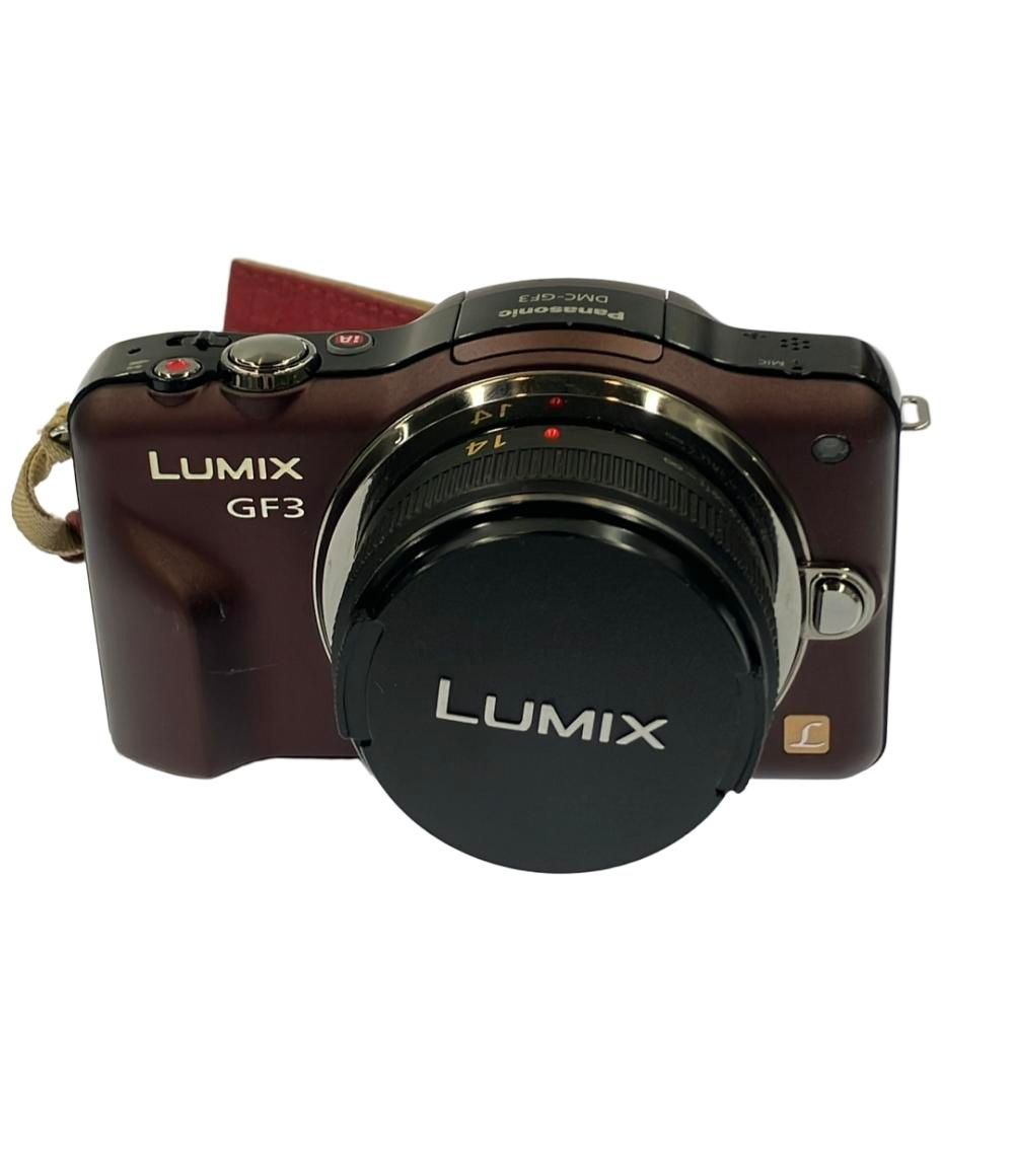 パナソニック ミラーレス一眼カメラ LUMIX DMC-GF3 ダブルレンズキット Panasonic