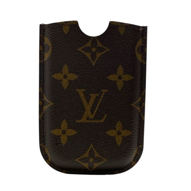 ルイヴィトン M60114 エテュイ iPhone 3Gスマホケース モノグラム レザー キャンバス ブラウン LOUIS VUITTON