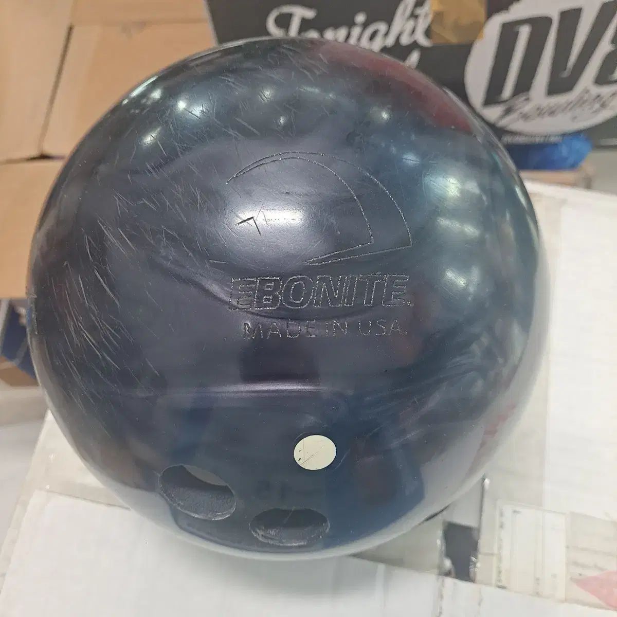 中古ボーリングボール エボナイト(EBONITE) ミッション