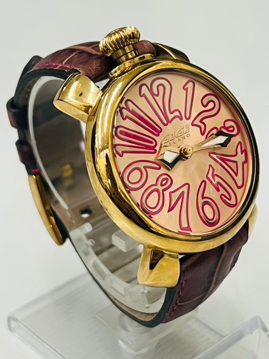 電池交換済【GaGa MILANO】ガガミラノ マヌアーレ 40mm 5021.8