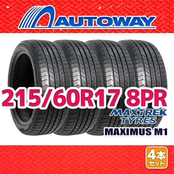 AUTOWAY 215|60R17 サマータイヤ MAXTREK MAXIMUS M1 LT 17インチ 4本セット 夏タイヤ オートウェイ