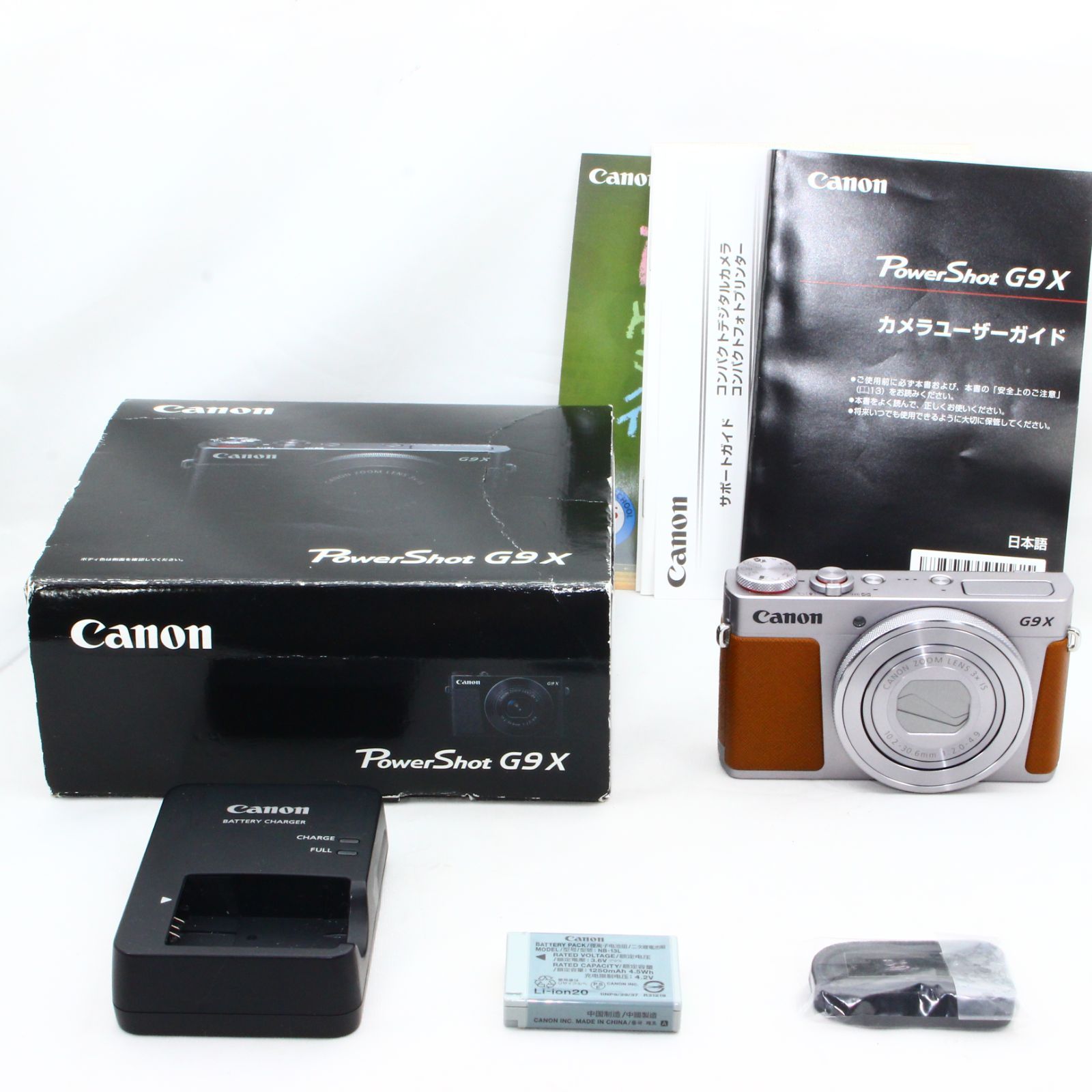 Canon デジタルカメラ PowerShot G9X シルバー - M&T Camera【中古保証
