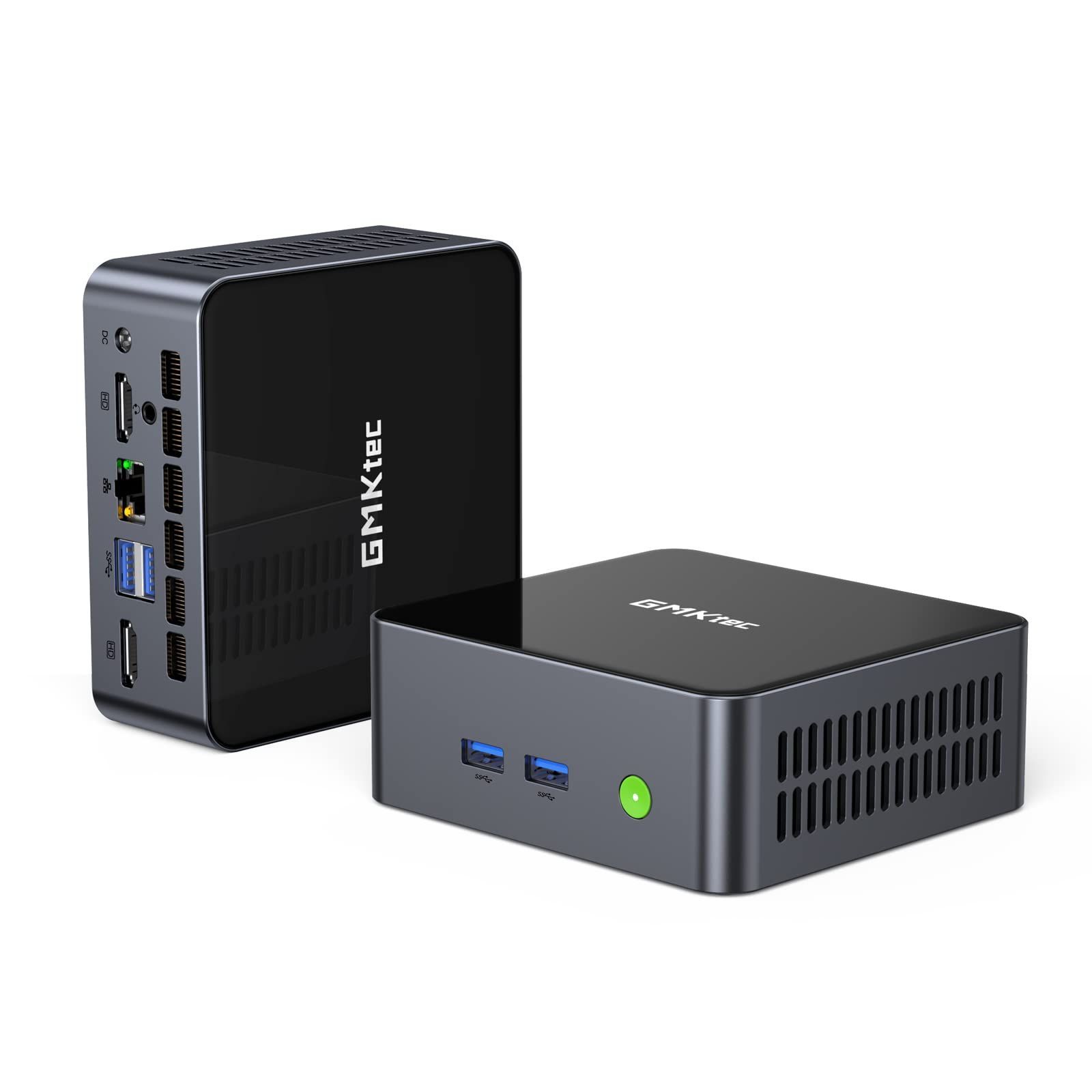 【数量限定】NVMe（PCIe3.0）GMKtec 2280 ミニパソコン M.2 小型pc 15W 2.5G有線LANポート付き TDP WIFI6/BT5.2 静音性 最大周波数3.4GHz 4コア/4スレッド SSD 2画面同時出力 8GB+512GB