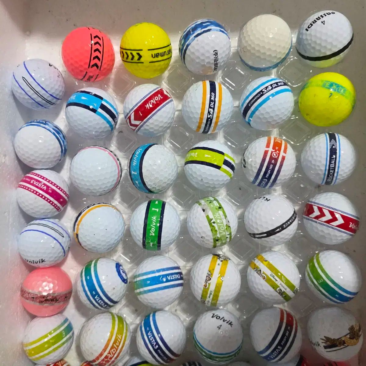 ボルビックビスタ コンドル Maruman マルマン ラタン ゴルフボール 57 犬 ロストボール