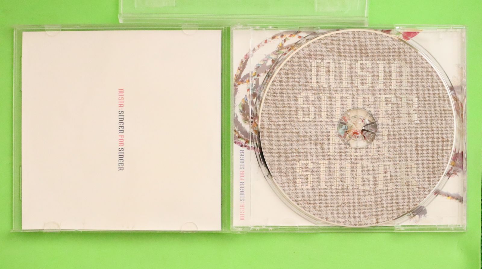 国内盤CD★ミーシャ/MISIA■ SINGER FOR SINGER  ■4988064210619/【国内盤 /邦楽】C00740